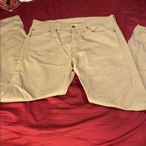 Levi’s tan jeans